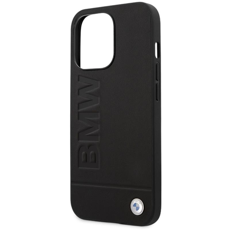 BMW Signature Logo Imprint MagSafe – Etui iPhone 14 Pro (Czarny)