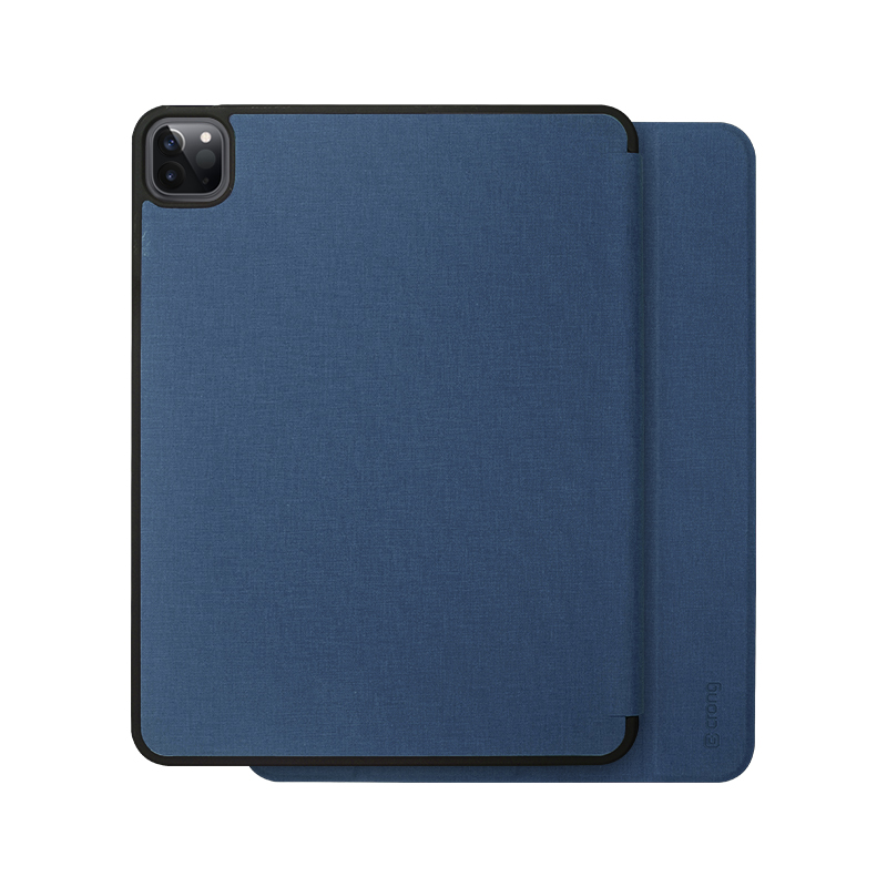 Crong FlexFolio – Etui iPad Air 11” M3 (2025) / iPad Air 11” M2 (2024) / iPad Air 10.9” (5-4 gen.) / iPad Pro 11" (2022-2021) z funkcją Apple Pencil (niebieski)