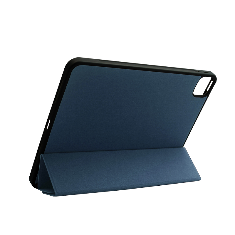 Crong FlexFolio – Etui iPad Pro 11" (2022-2021) / iPad Air 10.9” (5-4 gen.) z funkcją Apple Pencil (niebieski)