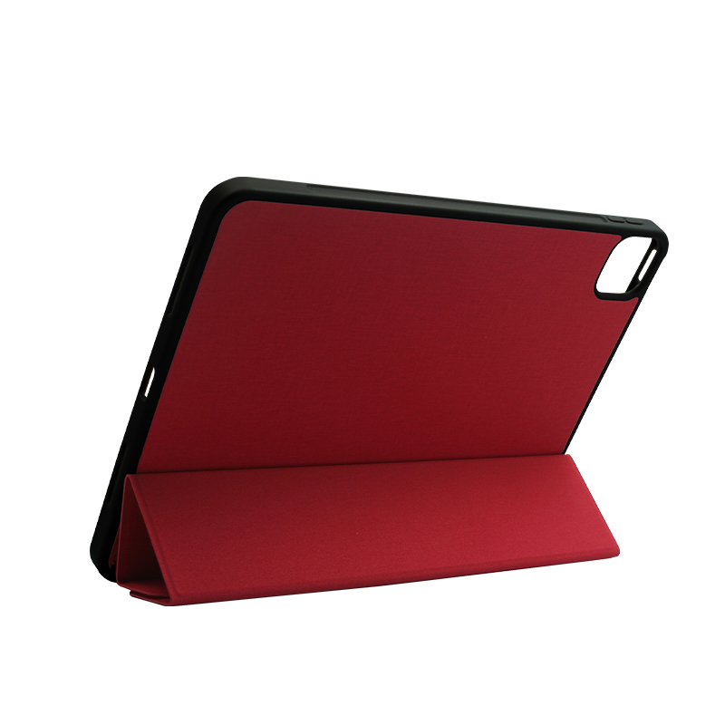 Crong FlexFolio – Etui iPad Air 11” M3 (2025) / iPad Air 11” M2 (2024) / iPad Air 10.9” (5-4 gen.) / iPad Pro 11" (2022-2021) z funkcją Apple Pencil (czerwony)