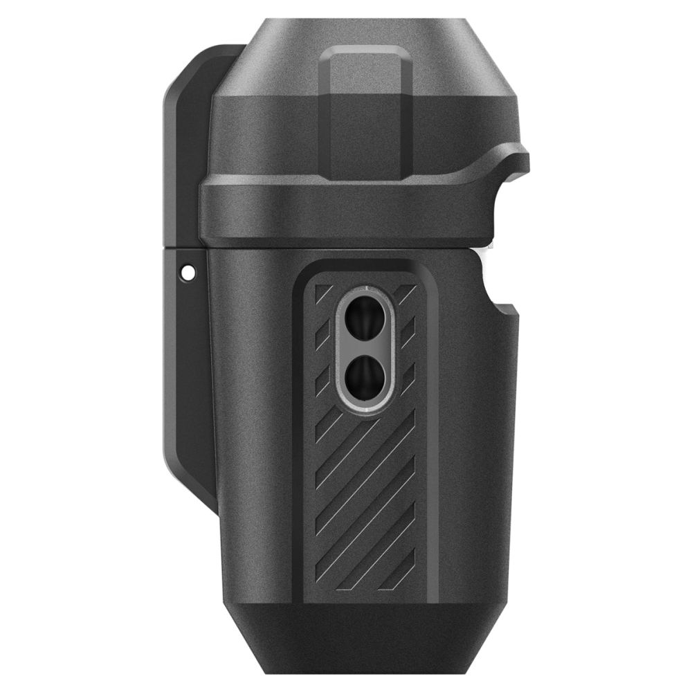 Spigen Lock Fit - Pancerne etui do Apple Airpods Pro 1 / 2 (Czarny)