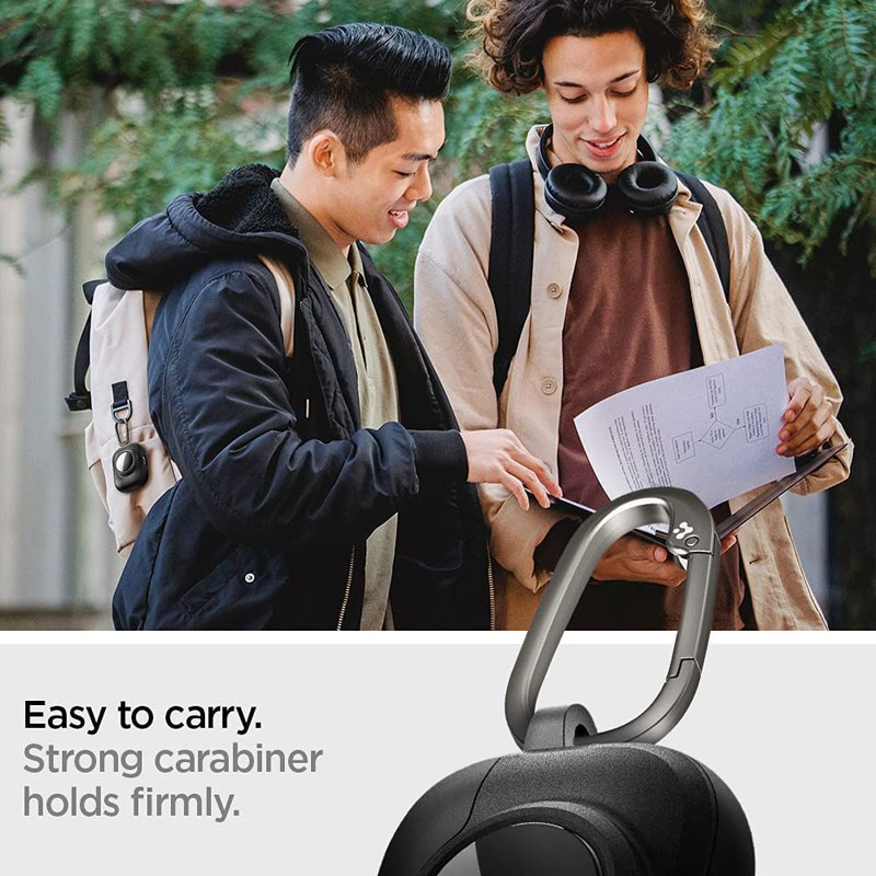 Spigen Tag Armor Duo - Etui do Apple Airpods Pro 1 / 2 / AirTag (Czarny)