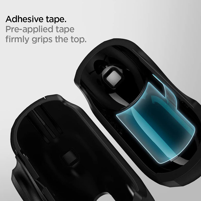 Spigen Tag Armor Duo - Etui do Apple Airpods Pro 1 / 2 / AirTag (Czarny)