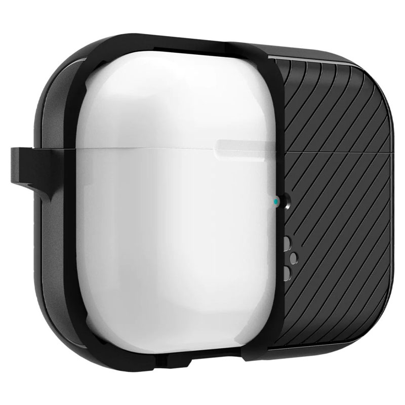 Spigen Mag Armor MagSafe - Etui do Apple Airpods Pro 1 / 2 (Czarny)