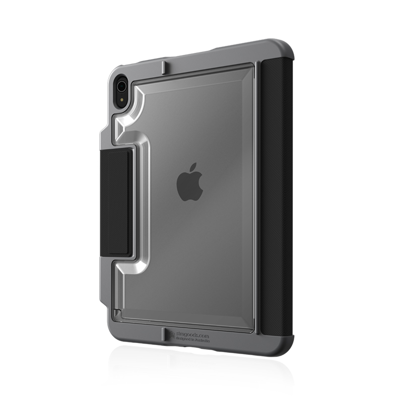 STM Dux Plus - Etui pancerne iPad 11" (2025) / 10.9" (2022) MIL-STD-810G z uchwytem Apple Pencil (Black)