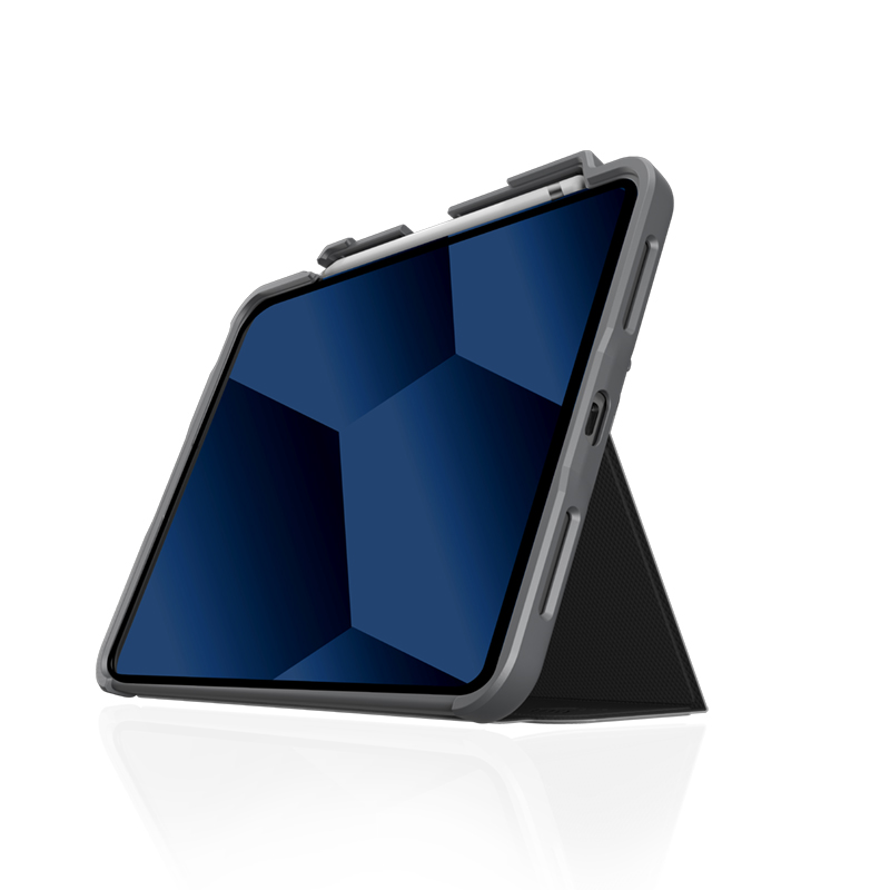 STM Dux Plus - Etui pancerne iPad 11" (2025) / 10.9" (2022) MIL-STD-810G z uchwytem Apple Pencil (Midnight Blue)