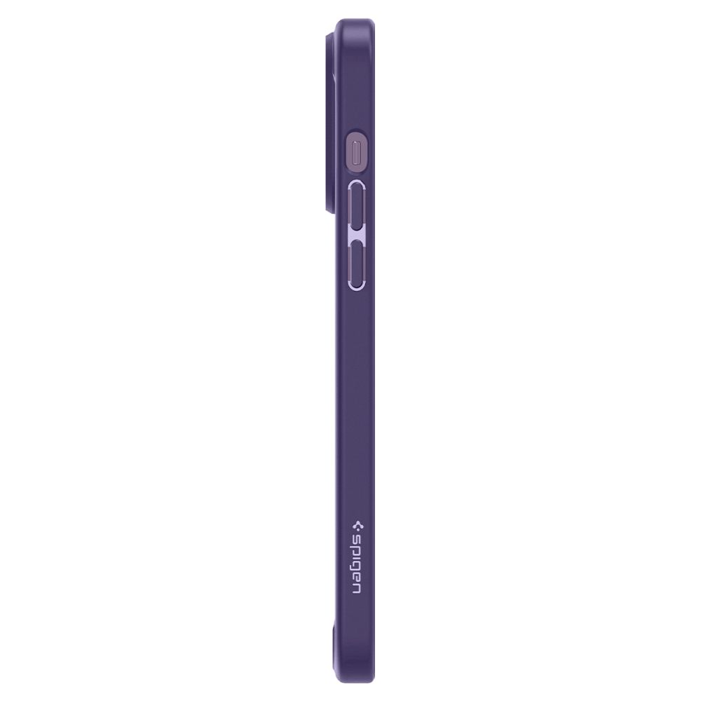Spigen Ultra Hybrid -  Etui do iPhone 14 Pro (fioletowy)