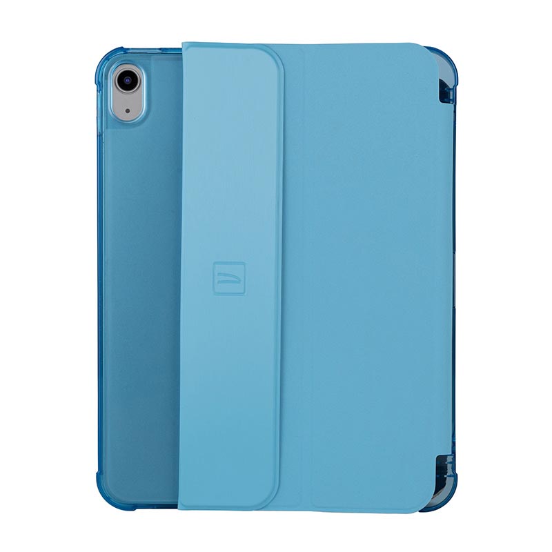 Tucano Satin Case – Etui do iPad 11" (2025) / iPad 10.9" (2022) w/Magnet & Stand up z uchwytem Apple Pencil (niebieski)