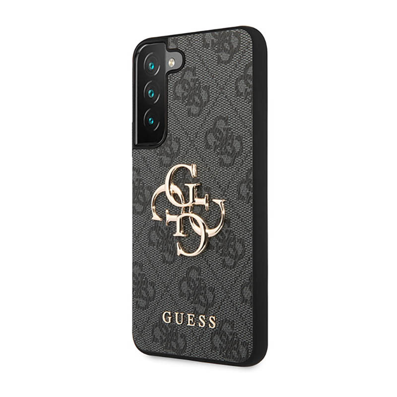 Guess 4G Big Metal Logo - Etui Samsung Galaxy S23 (szary)