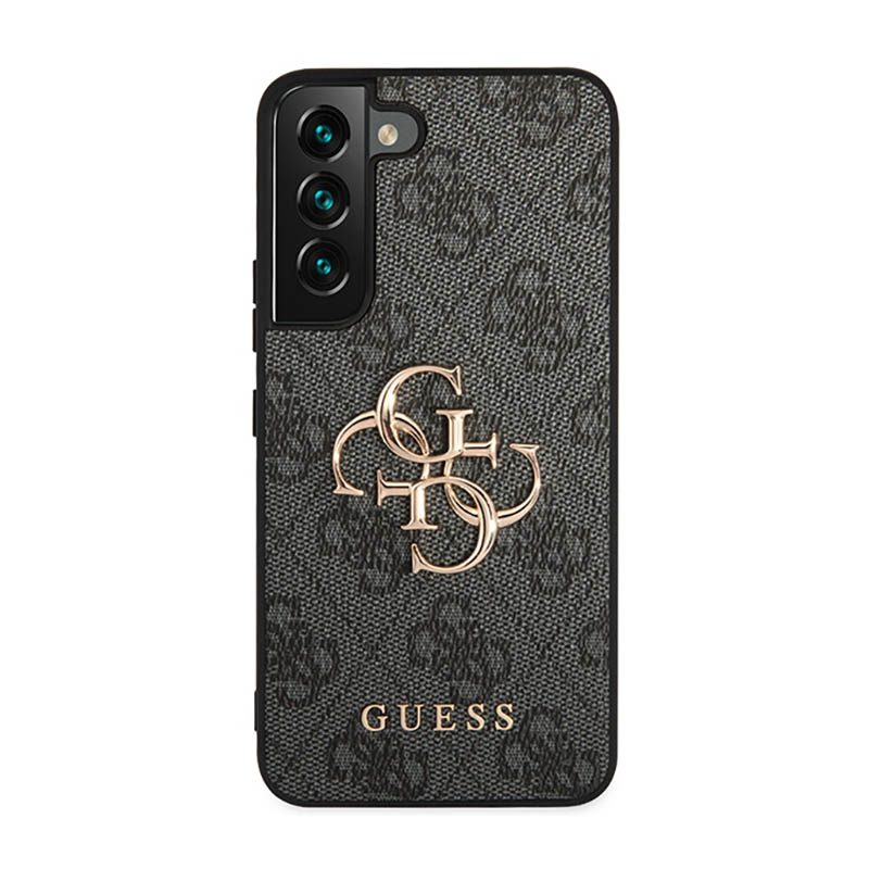 Guess 4G Big Metal Logo - Etui Samsung Galaxy S23 (szary)