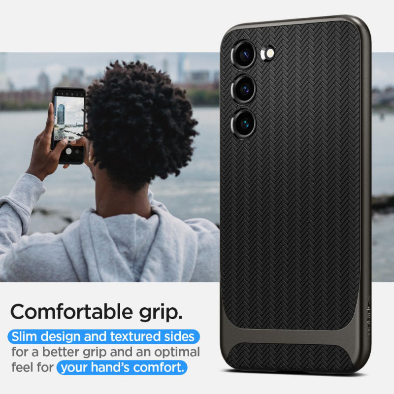 Spigen Neo Hybrid - Etui do Samsung Galaxy S23 (Gunmetal)