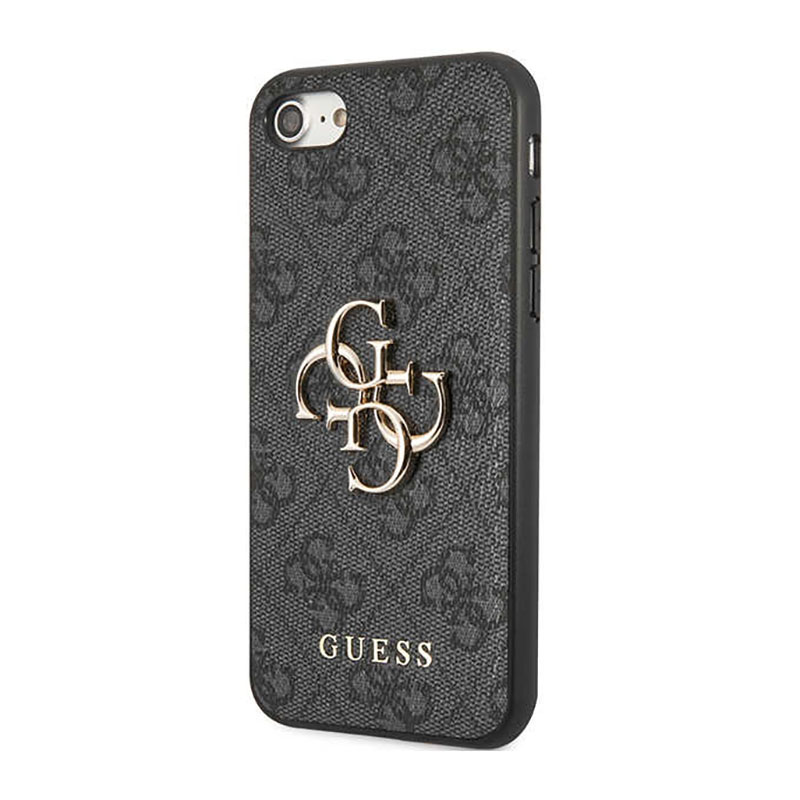 Guess 4G Big Metal Logo - Etui iPhone SE (2022/2020) / 8 / 7 (szary)