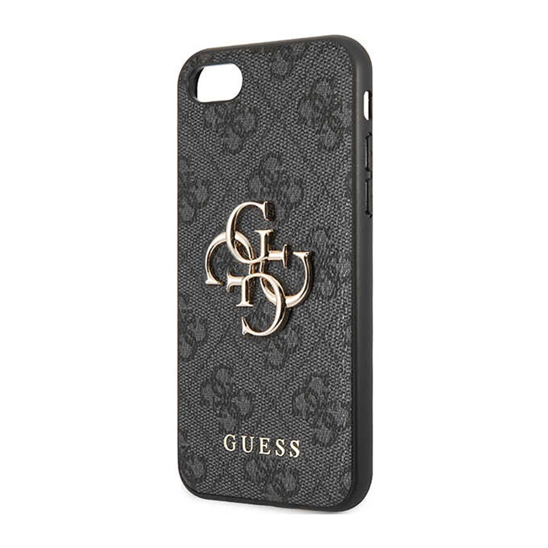 Guess 4G Big Metal Logo - Etui iPhone SE (2022/2020) / 8 / 7 (szary)