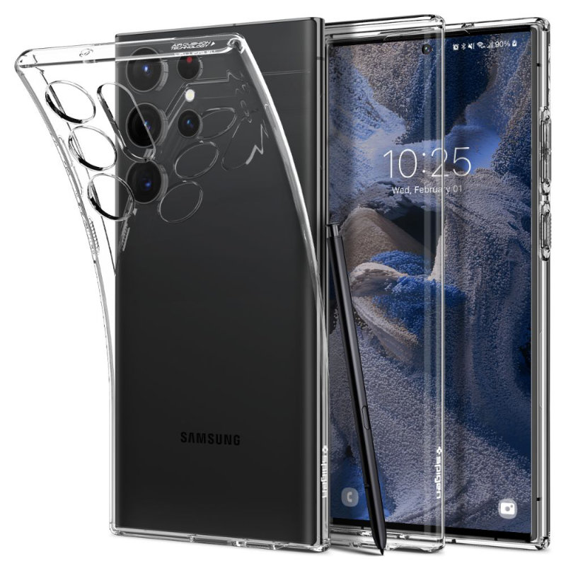 Spigen Liquid Crystal - Etui do Samsung Galaxy S23 Ultra (Przezroczysty)