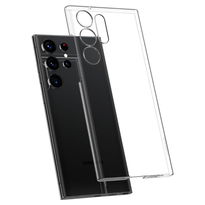 Spigen Airskin - Etui do Samsung Galaxy S23 Ultra (Przezroczysty)
