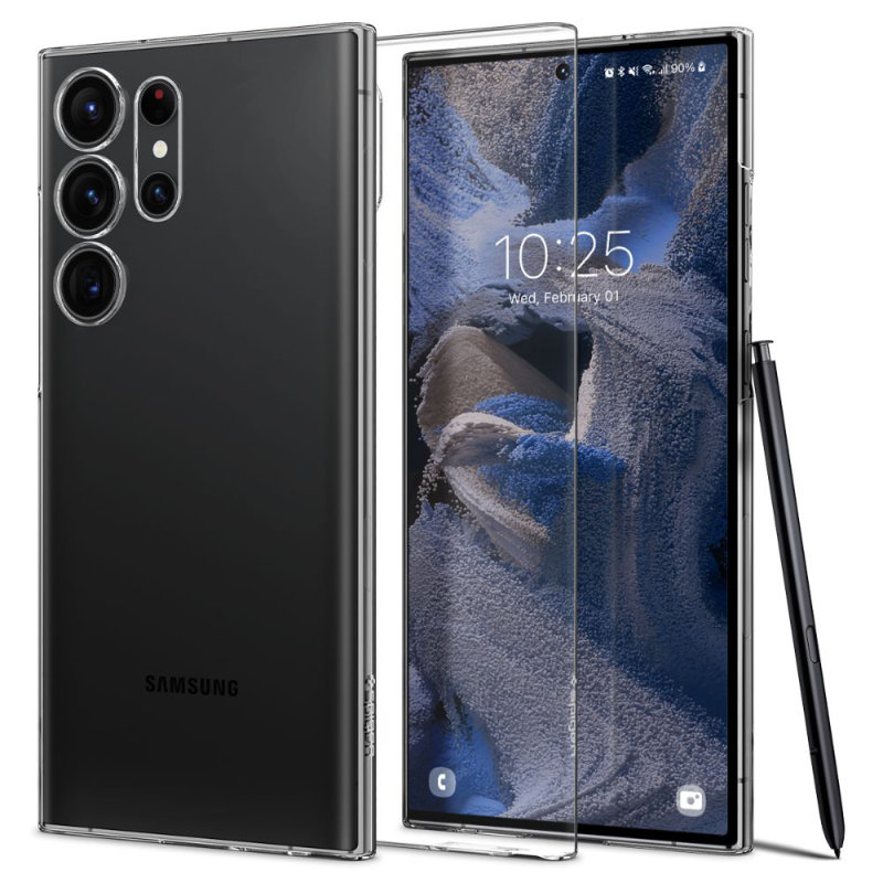 Spigen Airskin - Etui do Samsung Galaxy S23 Ultra (Przezroczysty)
