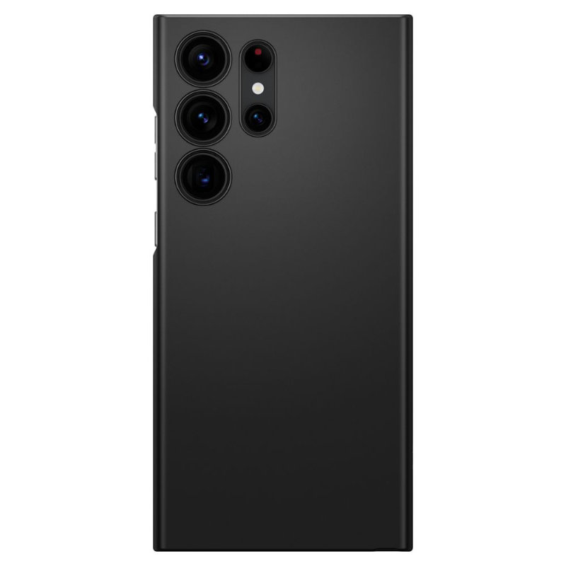 Spigen Airskin - Etui do Samsung Galaxy S23 Ultra (Czarny)