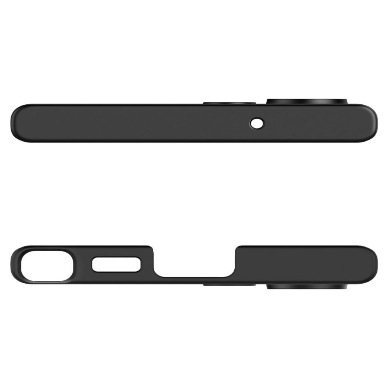 Spigen Airskin - Etui do Samsung Galaxy S23 Ultra (Czarny)