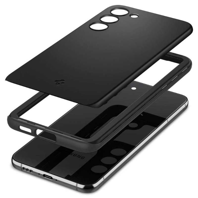 Spigen Thin Fit - Etui do Samsung Galaxy S23+ (Czarny)
