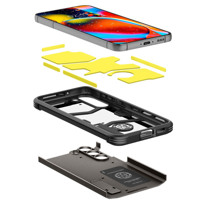 Spigen Tough Armor - Etui do Samsung Galaxy S23+ (Gunmetal)