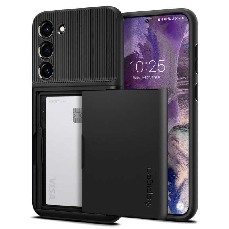 Spigen Slim Armor CS - Etui do Samsung Galaxy S23+ (Czarny)