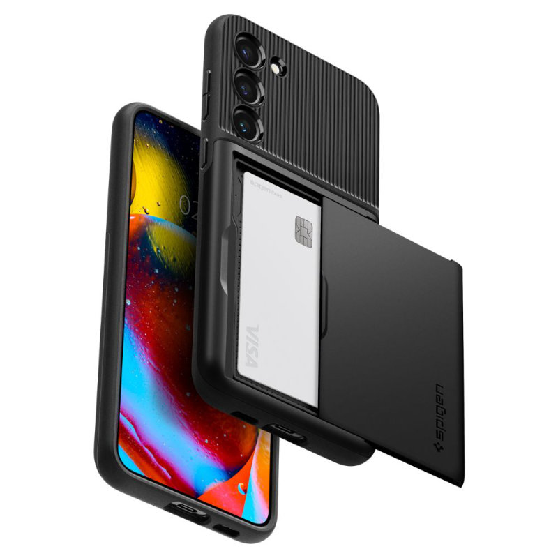 Spigen Slim Armor CS - Etui do Samsung Galaxy S23+ (Czarny)