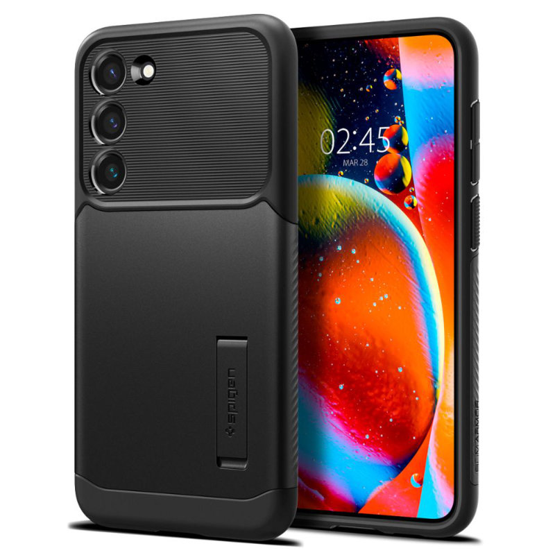 Spigen Slim Armor - Etui do Samsung Galaxy S23+ (Czarny)