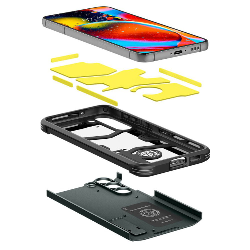 Spigen Tough Armor - Etui do Samsung Galaxy S23 (Abyss Green)