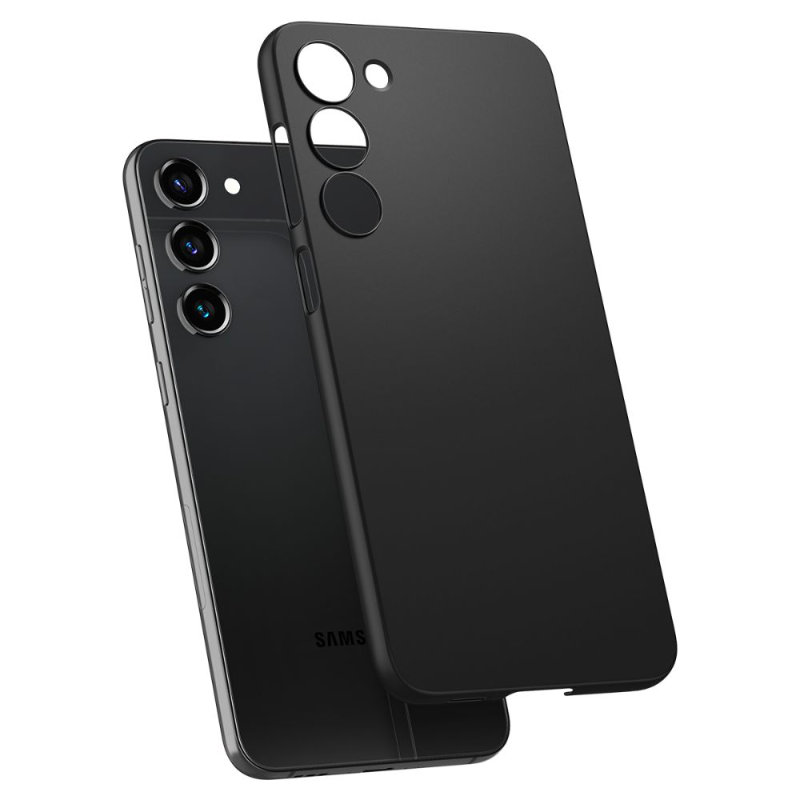 Spigen Airskin - Etui do Samsung Galaxy S23 (Czarny)