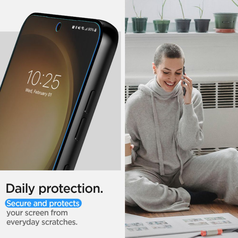 Spigen Neo Flex - Folia ochronna 2 szt. do Samsung Galaxy S23+ (Przezroczysty)