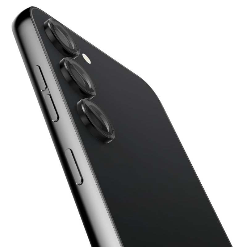 Spigen Optik Pro GLAS.TR EZ Fit Camera Protector 2-Pack - Szkło ochronne na obiektyw 2 szt. do Samsung Galaxy S23 / S23+ (Czarny)
