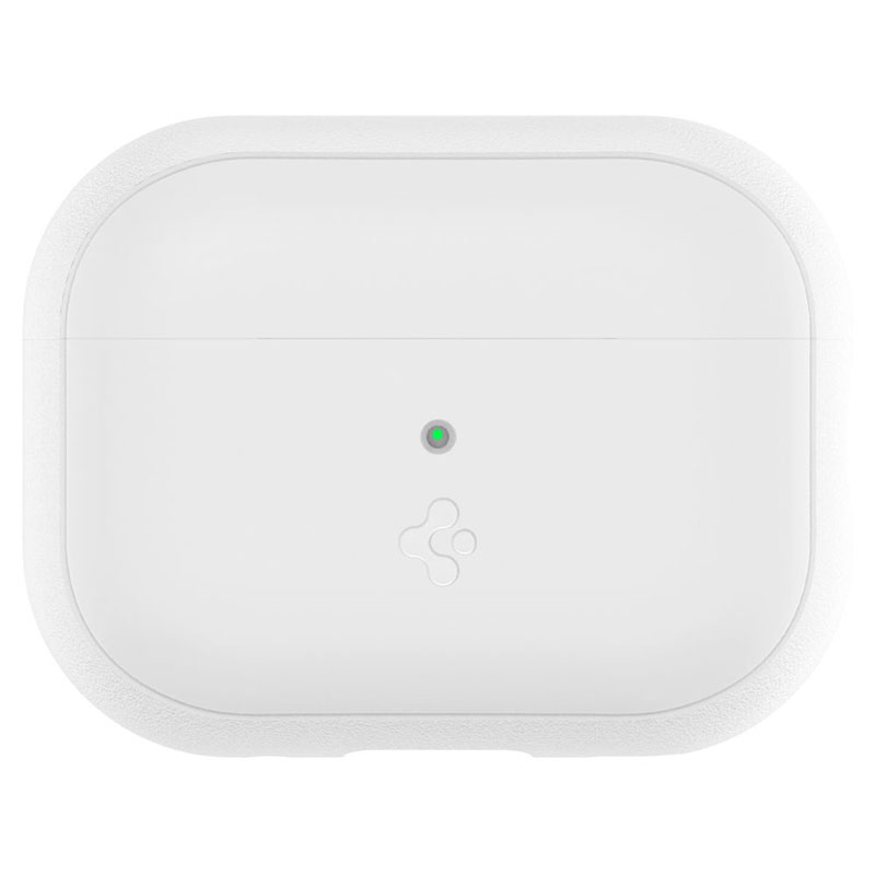 Spigen Silicone Fit Strap -  Etui do Apple AirPods Pro 1 / 2 (Biały / Szary)