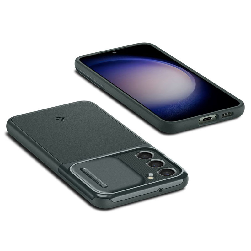 Spigen Optik Armor - Etui do Samsung Galaxy S23 (Abyss Green)
