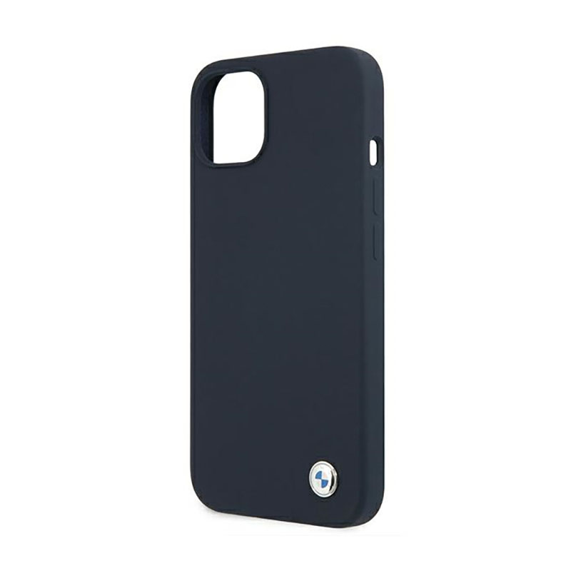 BMW Silicone Signature Logo - Etui iPhone 13 mini (granatowy)