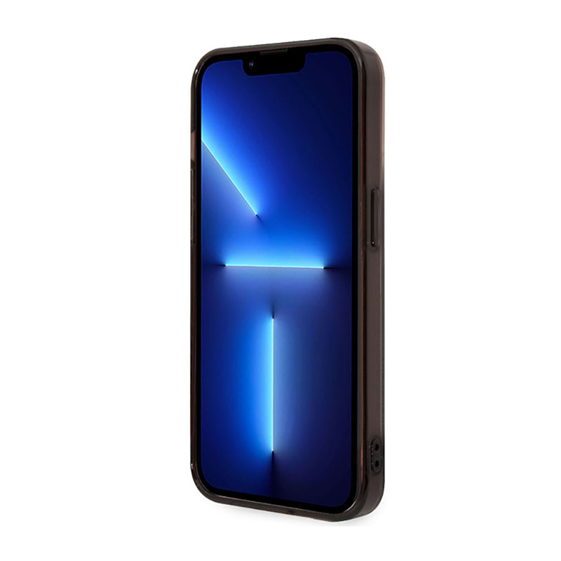 BMW Half Tricolor - Etui iPhone 14 Pro (czarny)