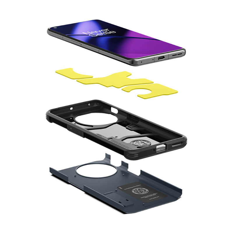 Spigen Tough Armor - Etui do OnePlus 11 5G (Metal Slate)