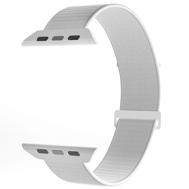 PURO Nylon Sport - Pasek do Apple Watch 38/40/41/42 mm (Biały)