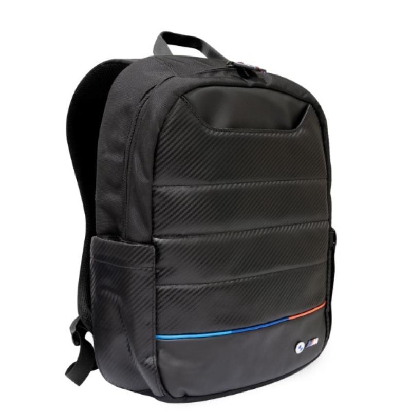 BMW Carbon&Nylon Tricolor - Plecak na notebooka 16" (czarny)