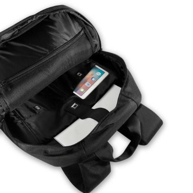 BMW Carbon&Nylon Tricolor - Plecak na notebooka 16" (czarny)