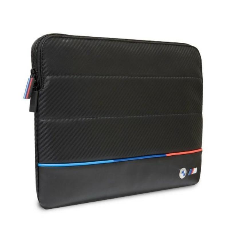 BMW Carbon Tricolor - Pokrowiec na notebook 14" (czarny)