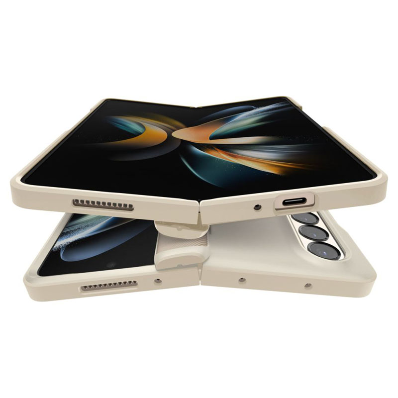 Spigen Slim Armor Pro - Etui do Samsung Galaxy Z Fold 4 (Pearled Ivory)