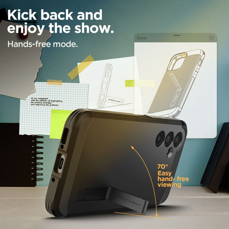 Spigen Tough Armor - Etui do Samsung Galaxy A54 5G (Czarny)