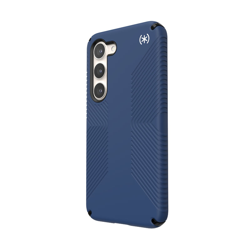 Speck Presidio2 Grip - Antypoślizgowe etui Samsung Galaxy S23 (Coastal Blue/Black)