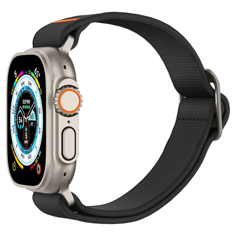 Spigen Fit Lite Ultra - Pasek do Apple Watch 42/44/45/49 mm (Czarny)