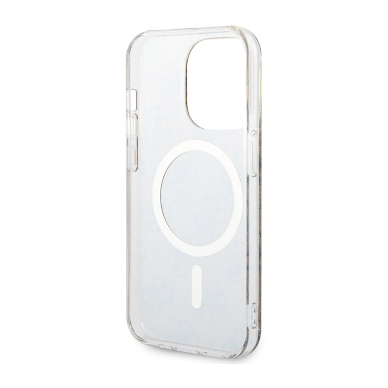Guess 4G MagSafe - Etui iPhone 14 Pro (Brązowy)