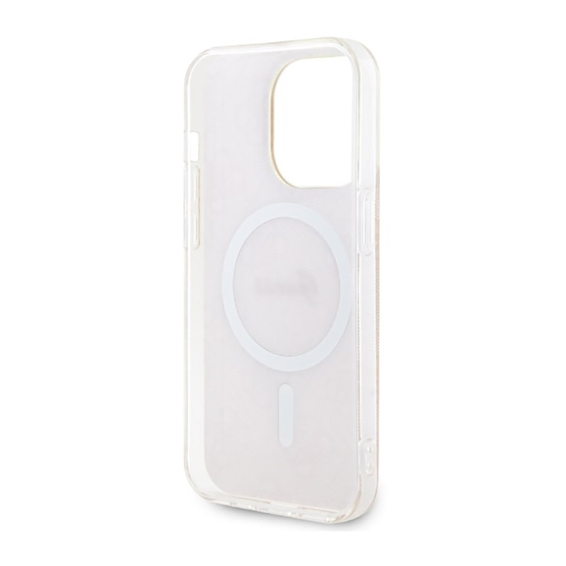 Guess 4G MagSafe - Etui iPhone 14 Pro (Różowy)