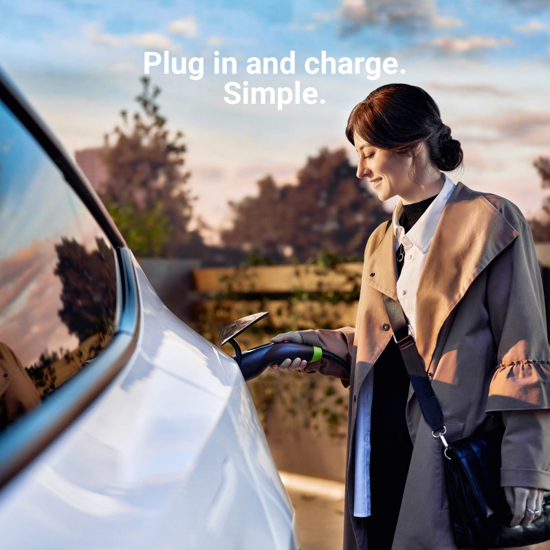 Green Cell - Ładowarka mobilna GC Habu EV 11 kW 7 m Type 2 CEE do ładowania pojazdów elektrycznych EV PHEV 2w1 Wallbox z aplikacją GC