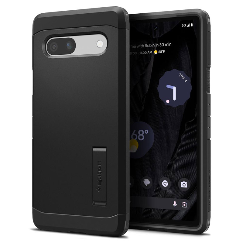 Spigen Tough Armor - Etui do Google Pixel 7A (Czarny)