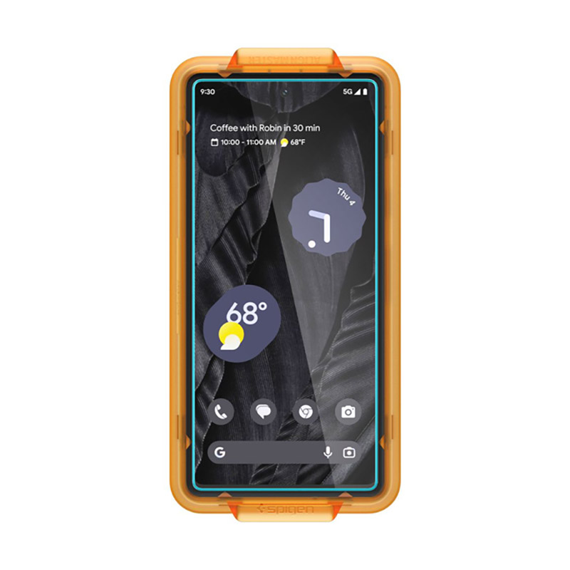 Spigen Alm Glas.TR 2-Pack - Szkło hartowane do Google Pixel 7A (2 szt.) (Przezroczysty)