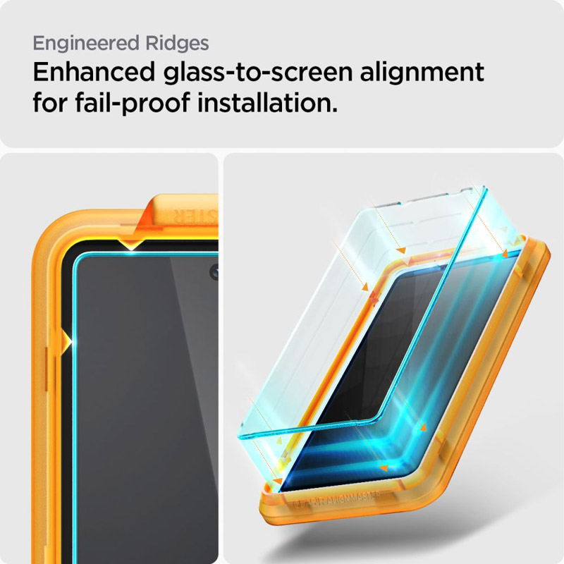 Spigen Alm Glas.TR 2-Pack - Szkło hartowane do Google Pixel 7A (2 szt.) (Przezroczysty)